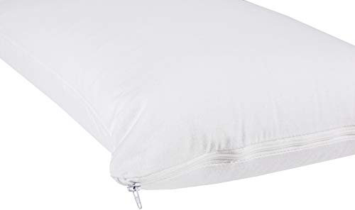 npt - Funda Protector de Almohada, Transpirable, Impermeable y antiácaros. Exterior 100% algodón (45x75 cm)