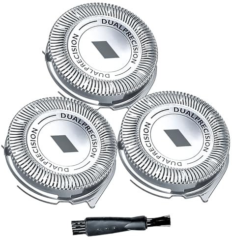 HQ8 Scherkopf Kompatibel mit Philips, HQ8 Ersatzköpfe für Philips Rasierer, Ersatzklingen Rasierkopf für Rasierer Herren PT720 PT725 PT815 PT860 AT890 AT899 AT750