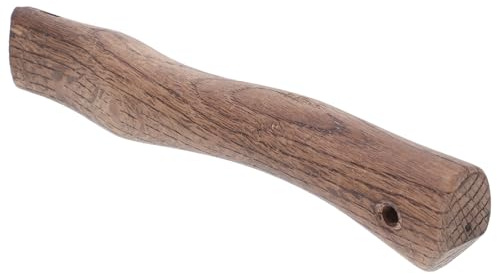 WOONEKY Manche Bois Dur avec Design Tête Tigre Remplacement Poignée Petite Hache pour Outil Travailler Bois Ergonomique et Résistant
