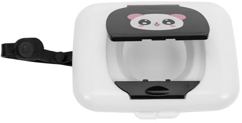 Caja de Toallitas Húmedas para Bebés Portátil de Pp Color Blanco