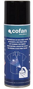 Cofan Spray Quitamanchas para tejidos 200 ml | Base disolvente | Absorbe y disuelve