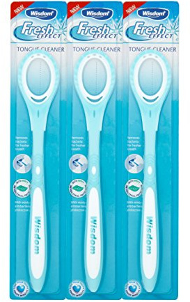 Wisdom Fresh Effect Tongue Cleaner, Pack of 3