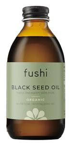 Fushi Black Cumin Seed Oil 100 ml | Fresh-Pressed | Rich in Omega 6, 9, vitamin B1, B2, B3 | Best for Dry Skin, Flaky Skin & Inner Health | Manufactured in the UK | Packaging may vary
