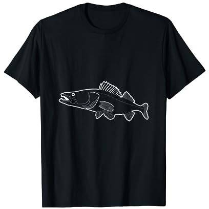 Zander Angeln Angelzubehör T-Shirt Angelbekleidung Geschenke T-Shirt