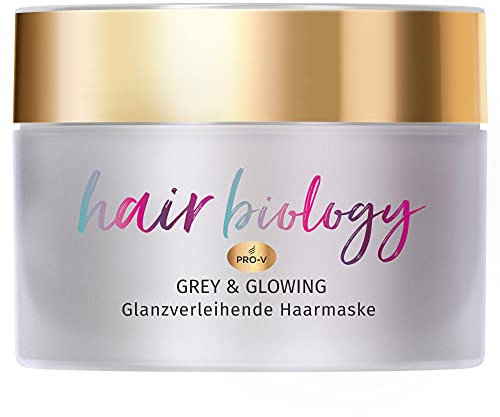 Hair Biology Haarmaske Silver & Glowing