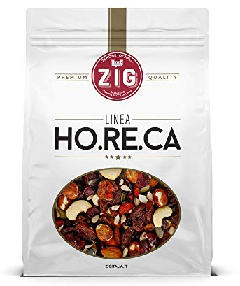 ZIG - HORECA - Misto Breakfast prima colazione premium - Mix frutta secca e semi 1 Kg