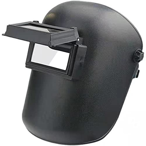 Head-Mounted Welding Mask Lightweight Flip-up Glass Argon Arc Welding Welder Protective Helmet
