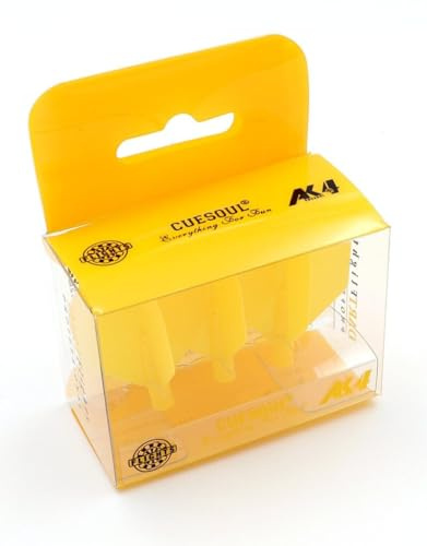 CUESOUL - Tero Flight System AK4 - Yellow Standard - Dart Flights