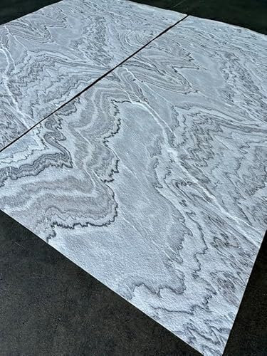 Wandverkleidung Naturstein 244 x 122cm Echtstein Marmor Universal Boden Fliese Innen + Außen + Dusche + Kamin + Sauna Verblender Riemchen Klinker