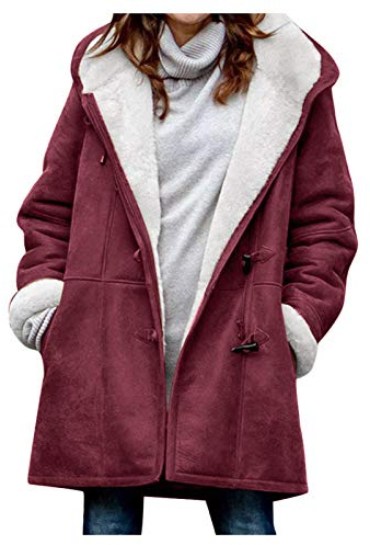 Uwdiohq Giubbotto Di Jeans Con Pelliccia, Felpe Trekking, Parka Trapuntato, Cappotti Pelle, Giacconi Invernali, T Shirt Offerta Donna