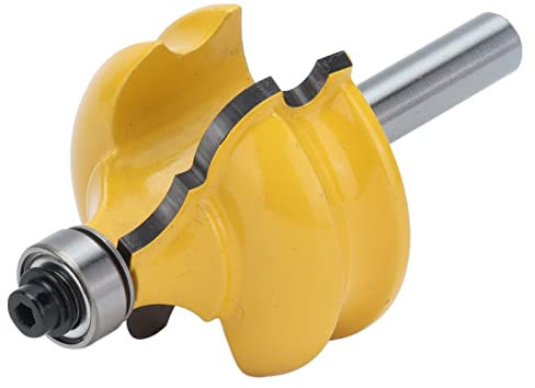 Bit Router Romano - 44,5 Mm in Acciaio Carbone per la Lavorazione del Legno Netto