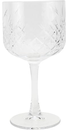 BEBEMOKO 1pezzi Bicchiere Da Vino Trasparente Con Design Creativo Coppa Decorativa Per Feste e Cerimonie Per Cocktail e Dessert Stabile e Sicuro Per Uso Domestico e Professionale