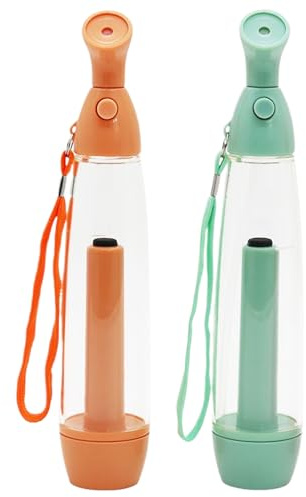 Shenrongtong 2 Pz Spray Bottle, Bottiglia Spray a Fine per Capelli, Vapore Manuale Portatile Idratazione, Umidificazione Viso, Atomizzatore acqua per Trucco, Acconciature, Piante, Animali Domestici