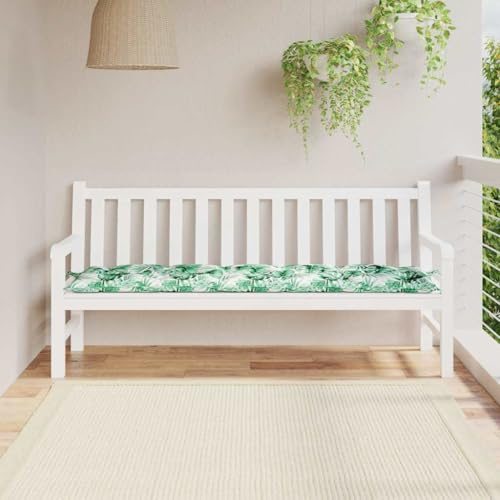 Coussin de banc de jardin imperméable et antidérapant, rembourrage en fibre creuse douce et respirante, tissu Oxford résistant pour extérieur et intérieur