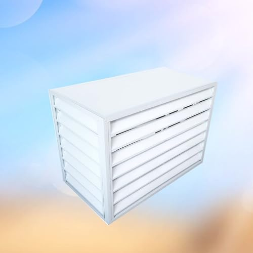 Mini Split - Cubierta de aire acondicionado para exteriores, protección contra la lluvia, impermeable, protector universal de aire acondicionado para protección contra la intemperie, accesorio de