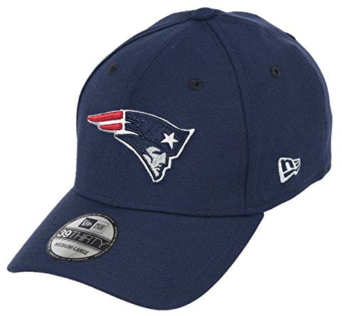 New Era NFL keps 39Thirty Basecap American Football NFL Core keps alla Lags logotyper lagfärger, Patriots-marinblå, L-XL