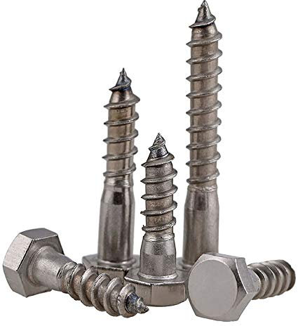 Vis à tête hexagonale à tête externe en acier inoxydable