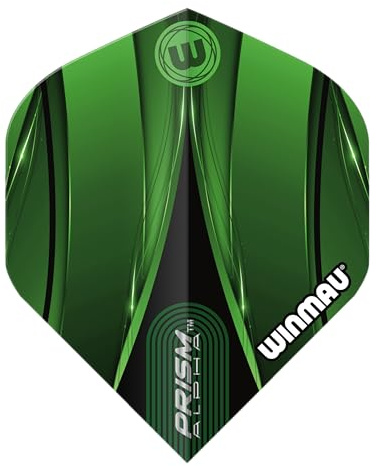 WINMAU Prism Alpha Sniper Green - Dart Flights