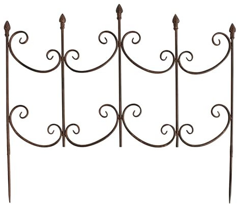 Beetzaun aus Metall 60 x 69 cm