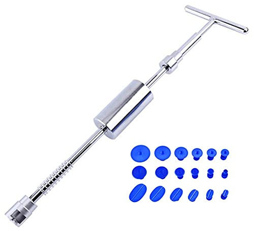 Ventosa Carrozzeria，Tirabolli Per Carrozze 50 cm 38 cm metallo auto dent riparazione strumenti riparazione auto dent estrattore kit diapositiva martello retromarcia martello(50cm)