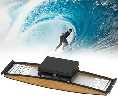 IEOWY 3D-Crosstrainer-Ski-Trainingsgerät, Indoor-Ski-Crosstrainer-Gerät, Kraft- und Gleichgewichtstrainingsgerät – authentisches Skierlebnis jederzeit