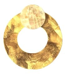 Ivare : broche aimantée porte-lunettes en laiton | Sans épingle