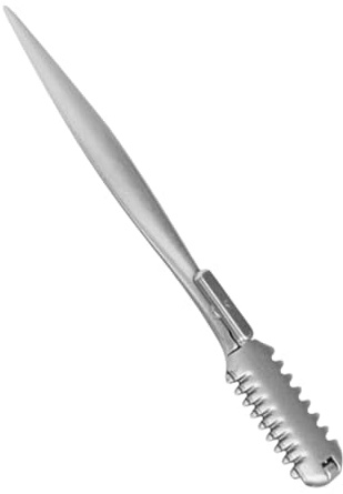 LOORGVEL Doppelseitiger Haarschneiderkamm für Haarausdünnung und Haarschnitt aus Aluminiumlegierung mit Leichtem Trage und Stauraumdesign für Persönliches Styling
