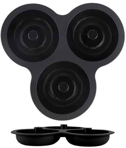 Silikonmunkform Antiklibb 3-Hålig Silicone Bakform