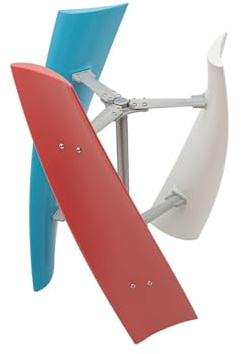 MIUKYUI Generatore eolico ultra silenzioso 400 W con bassa velocità di avvio a partire da 1,3 m/s turbina eolica per argani estremi fino a 45 m/s e freno automatico per camper e casetta da giardino