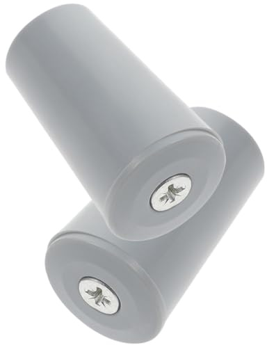 Cabilock Roller Shutter Stopper Replacement Pins Plastic Stopper Caps 2pcs for Roller Shades and Roman Blinds Repair Kit Gray
