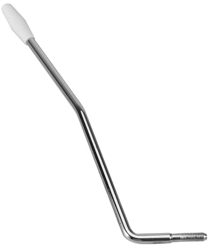 CHICAMPERA Leva Tremolo in Metallo Argento con Vite M5 da 5.0mm per Chitarra Elettrica, Regolazione Tensione Corde e Cambio Tono, Accessorio per Ponte Tremolo Singolo