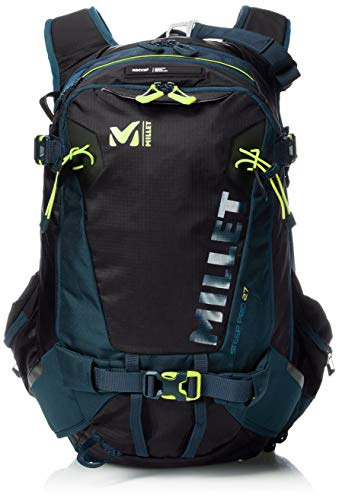 Millet Steep Pro 27 Unisex Freeride Ski Backpack, One Size, Black/Blue