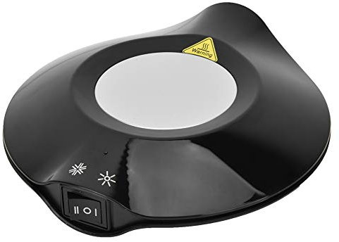 Annadue Cup Warmer Cooler - USB Warmer Coaster Drinks Cooler Pad Home Office Insulated Pad Mat For Water Cold Or Hot Instant(Black)