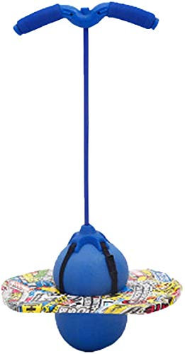 Ballon Sauteur Pogo Stick Jumper Bâton Sauteur Fitness Adulte Ballon de Gym Sport Boule Sautante Antidéflagrant Lolo Ball Pogo Ball avec Poignée Planche d'équilibre Pour Maison Ecole Extérieur