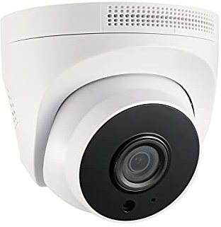 HD 3MP Indoor POE IP Camera with Microphone, Dome Security Audio Camera 3 Array LED IR Night Vision P2P Remote View CCTV Cam H.265/H.264(I3006-POE-Audio)