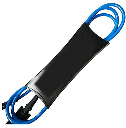 RH-HPC Surf Leine Gerade Surfbrettleine 7FT 7mm Surf Aufblasbare Paddelplattenleine Leine SUP Leash.