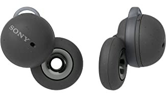 Sony LinkBuds – Neues Konzept mit offenem Ringdesign ermöglicht Gespräche, ohne die Ohrhörer zu entfernen und beim Laufen sicher zu bleiben – Grau
