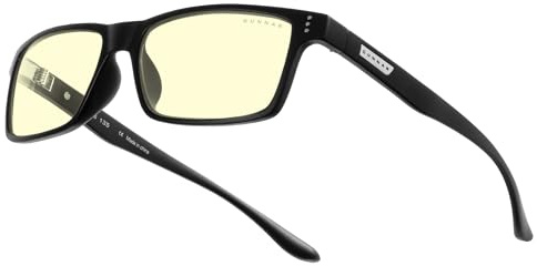 Gunnar Gaming- und Computerbrille Vertex +3.0 Stärke - 65% Blaulicht-Filter, 100% UV-Schutz - Augenschonende Blaulicht-Brille - Premium - Reduziert Augenbelastung