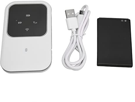 Mobiler WLAN-Hotspot, Tragbarer Router Mit LED-Smart-Display, 4G-LTE-Modemrouter Mit SIM-Kartensteckplatz, Drahtloser Internet-Router, Geräte Für