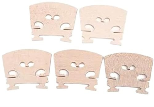 Violinenbrücken, 4/4 Ahornholz, 5 Stück