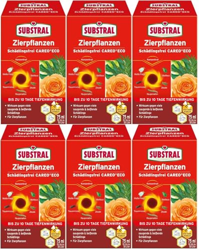 hagebauSPN 6 X 75ml Substral®Zierpflanzen Schädlingsfrei Careo Eco