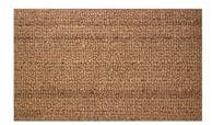 IDMAT - Alfombra de coco natural rizado (45 x 75 cm)
