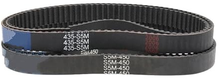 JRWDSBV Motorrad Zahnriemen Zahnriemen S5M-440/445/450/455/460/465/475/490/500/515/520 Gummiübertragungsriemen 10/15/20/25/30 Mm Für 5M Keilriemen(10mm,520 mm - 104 Teeth)