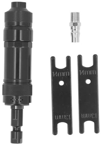 Mini Amoladora Recta de Aire de 1/4 de Pulgada, Kit de Amoladora Neumática de 18000 RPM, Liviana para Moler, Cortar, Pulir y Desbarbar, etc.