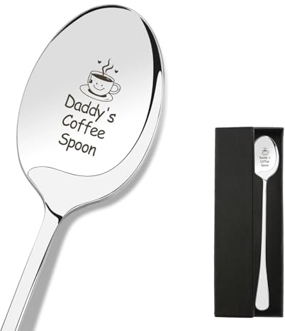 Daddy Gifts for Dad Gifts Daddy Birthday Gifts Daddy Presents for Dad Presents Gift Ideas for Dad Presents Dad Memorial Gifts Papa Gifts Daddy Coffee Spoon Ice Spoon Gifts for Daddy Tea Spoon