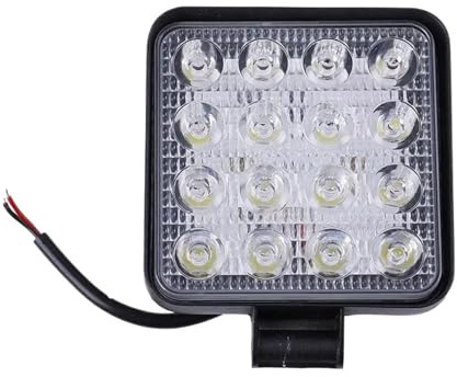 TINGYUS Faro Principale Barra Luminosa A LED Da Lavoro, 4 Pollici, 48 W, Per Auto, Fuoristrada, SUV, ATV, Trattori, Barche, Camion, Escavatori Fanale Proiettore