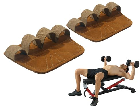 Gants de gym pour homme - Gants d'exercice antidérapants à quatre doigts pour haltérophilie, kettlebell, haltères, tractions