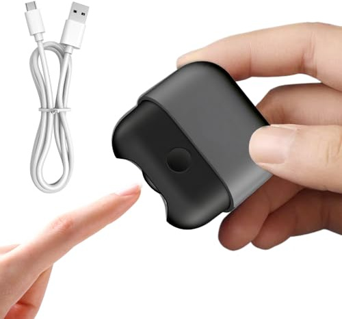 Coupe-Ongles Électrique Pour Doigts,Type-C Rechargeable Silencieux Lumière LED - Coupe-Ongles Polisseur | pour Seniors, Personnes Âgées, Adultes, Hommes, Femmes, Bébés, Animaux de Compagnie,