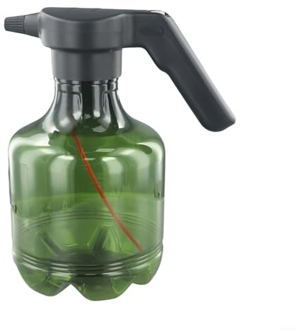 Yuanpgky Pulverizador de jardín de alta presión de 3,5 L con varilla extendida, agua de mano para jardinería al aire libre y lavado de coches, 2 modos de pulverización (ducha/), recargable tipo C