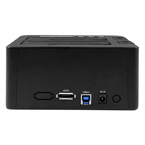 StarTech.com USB 3.0 / eSATA auf 2,5/3,5 Festplatten Dupliziere/Kopierstation - Speicher-Controller mit Netzanzeige - 6.4 cm, 8.9 cm (2.5, 3.5) - SATA 6Gb/s - 6 GBps - USB 3.0